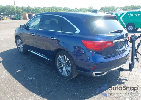 2018 Acura Mdx Technology Package Acurawatch Plus Pkg from USA, damaged, VIN 5J8YD4H52JL028639